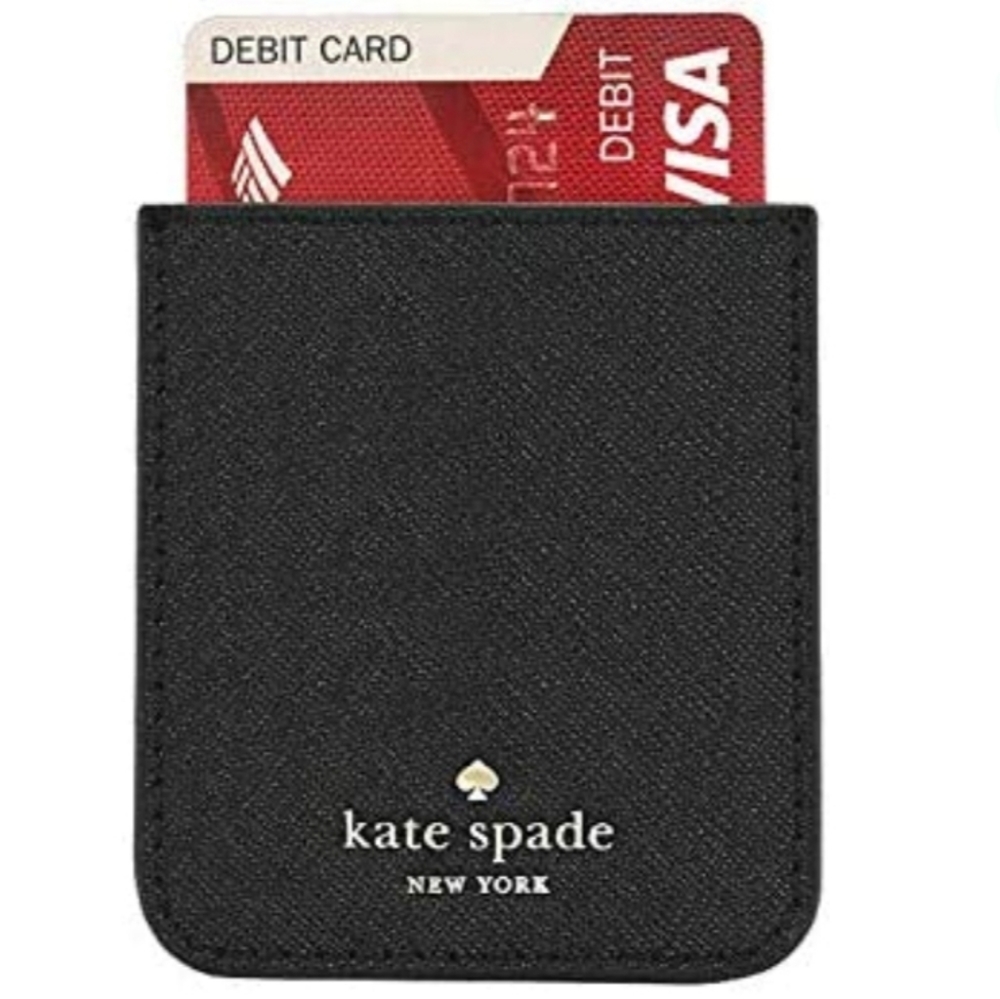 Kate Spade New York Sticker Pocket for Smartphones - Black